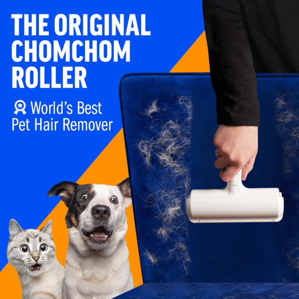 ChomChom Pet Hair Remover – Reusable Lint Roller for Dogs & Cats - Image 3