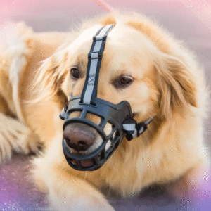 Adjustable Dog Muzzle – Breathable, Anti-Bite, Bark & Chew Training