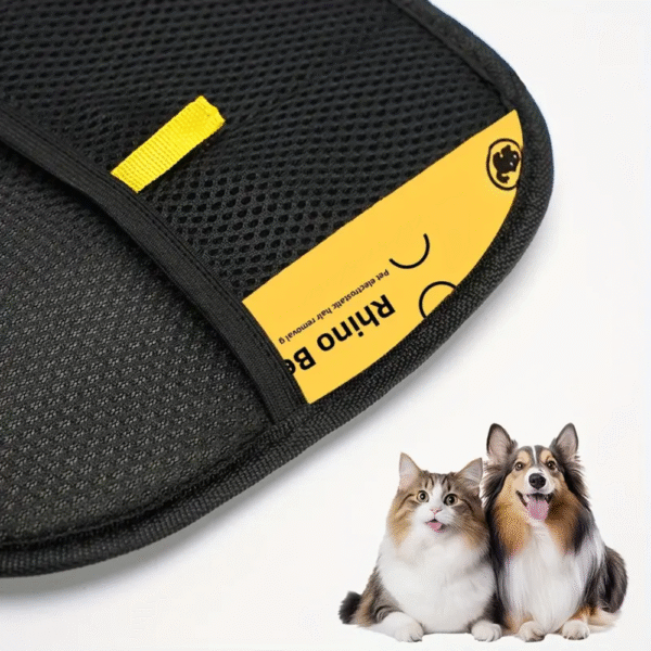Large Pet Hair Removal Gloves – Grooming Gloves for Cats & Dogs